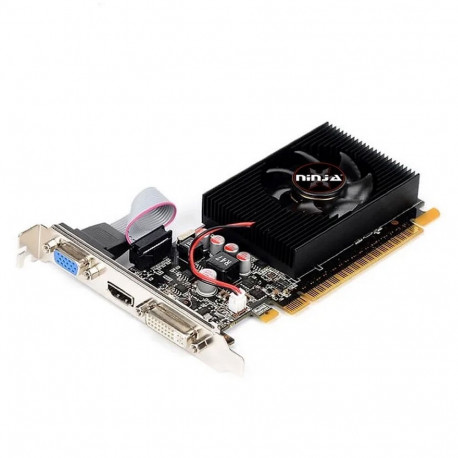 Видеокарта Ninja (Sinotex) R5 230 2GB DDR3 64bit VGA DVI HDMI 1FAN LP RTL-3