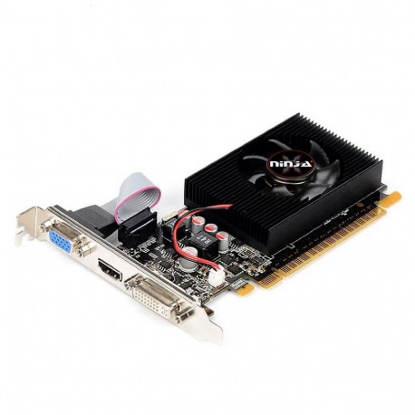 Видеокарта Ninja (Sinotex) R5 230 1GB DDR3 64bit VGA DVI HDMI 1FAN LP RTL-3