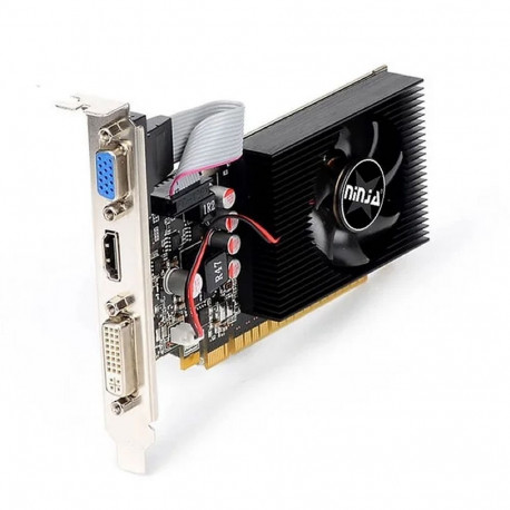 Видеокарта Ninja (Sinotex) GT730 4GB DDR3 128bit VGA DVI HDMI 1FAN LP RTL-2