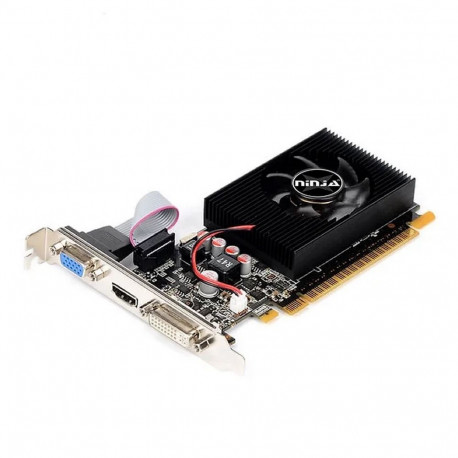 Видеокарта Ninja (Sinotex) GT730 4GB DDR3 128bit VGA DVI HDMI 1FAN LP RTL-3