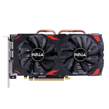 Видеокарта Ninja (Sinotex) RX580 4GB GDDR5 256bit 2xDP HDMI 2FAN RTL-3