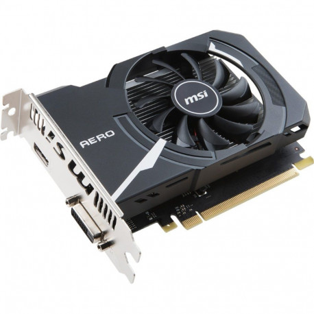 Видеокарта MSI GT1030 AERO ITX OC 2GB DDR4 64bit DVI HDMI 1FAN RTL {20} (561413)-1