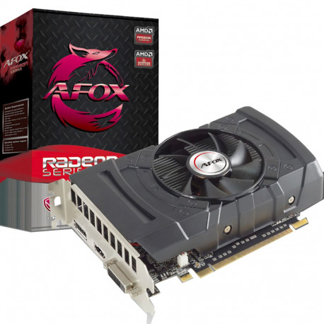 Видеокарта Afox RX550 4GB GDDR5 128bit DVI DP HDMI 1FAN RTL-1