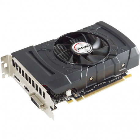 Видеокарта Afox RX550 4GB GDDR5 128bit DVI DP HDMI 1FAN RTL-2