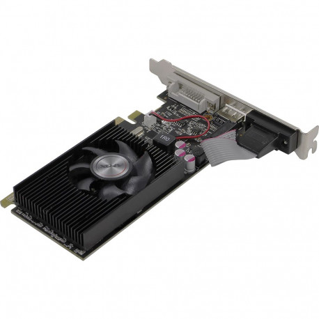 Видеокарта Afox R5 220 2GB DDR3 64bit DVI HDMI 1FAN LP RTL {30} (782340)-2