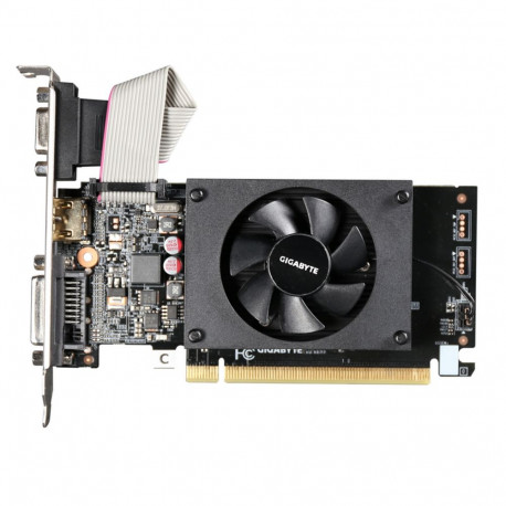 Видеокарта Gigabyte GT710 2GB DDR3 64bit VGA DVI-D HDMI RTL {30} (316464)-1