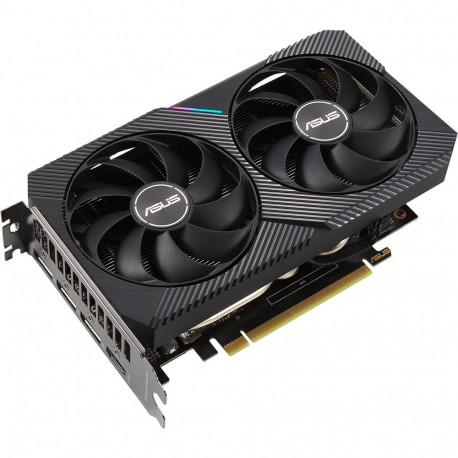 Видеокарта ASUS RTX3060 DUAL V2 OC 12GB GDDR6 192bit 3xDP HDMI 2FAN LHR RTL {10} [309925] [DUAL-RTX3060-O12G-V2]-1
