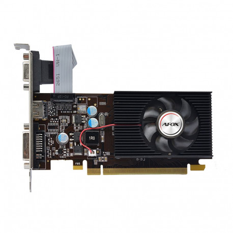 Видеокарта Afox G210 512MB DDR3 64bit VGA DVI HDMI 1FAN LP RTL (780315) {50}-1