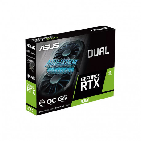 Видеокарта ASUS RTX3050 DUAL OC 6GB GDDR6 96bit DVI DP HDMI 2FAN [DUAL-RTX3050-O6G]-9