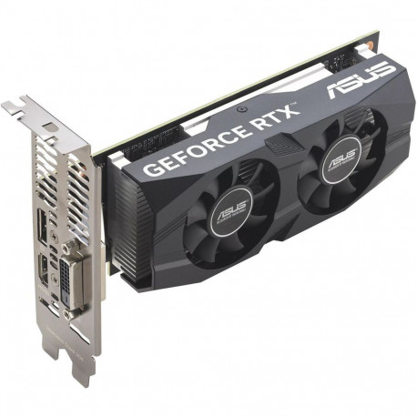 Видеокарта ASUS RTX3050 BRK OC 6GB GDDR6 96bit DVI-D DP HDMI 2FAN LP RTL [RTX3050-O6G-LP-BRK]-4