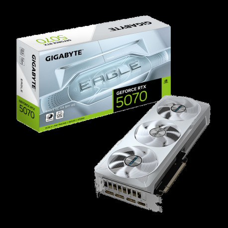 Видеокарта Gigabyte RTX5070 EAGLE OC ICE SFF 12GB GDDR7 192bit 3xDP HDMI 3FAN RTL