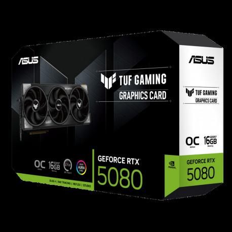 Видеокарта ASUS RTX5080 TUF GAMING OC 16GB GDDR7 256bit 3xDP 3xHDMI 3FAN RTL [TUF-RTX5080-O16G-GAMING]-12