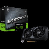 Видеокарта MSI RTX5070 SHADOW 2X OC 12GB GDDR7 192bit 3xDP HDMI 2FAN RTL