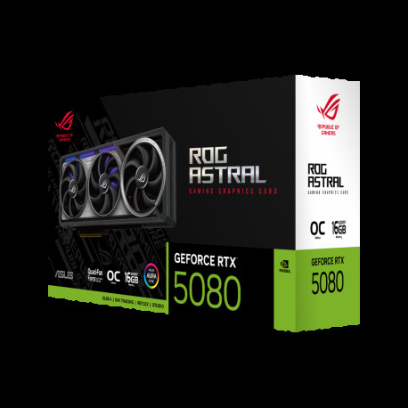 Видеокарта ASUS RTX5080 ROG ASTRAL OC 16GB GDDR7 256bit 3xDP 2xHDMI 3FAN RTL [ROG-ASTRAL-RTX5080-O16G-GAMING]-13