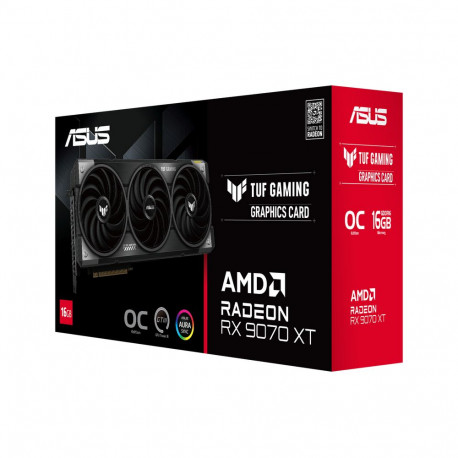 Видеокарта ASUS RX9070XT TUF GAMING OC 16GB GDDR6 256bit 3xDP HDMI 3FAN RTL [TUF-RX9070XT-O16G-GAMING]-11