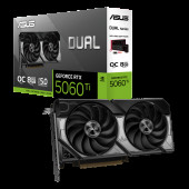 Видеокарта ASUS RTX5060Ti DUAL OC 8GB GDDR7 128bit 3xDP HDMI 2FAN RTL [DUAL-RTX5060TI-O8G]