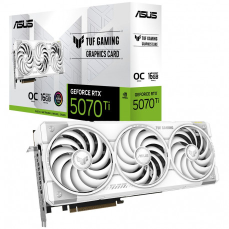 Видеокарта ASUS TUF-RTX5070TI-O16G-WHITE-GAMING
