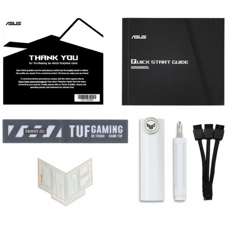 Видеокарта ASUS TUF-RTX5070TI-O16G-WHITE-GAMING-10