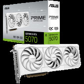 Видеокарта ASUS RTX5070 PRIME WHITE OC 12GB GDDR7 192bit 3xDP 1xHDMI 3FAN RTL (PRIME-RTX5070-O12G-WHITE)