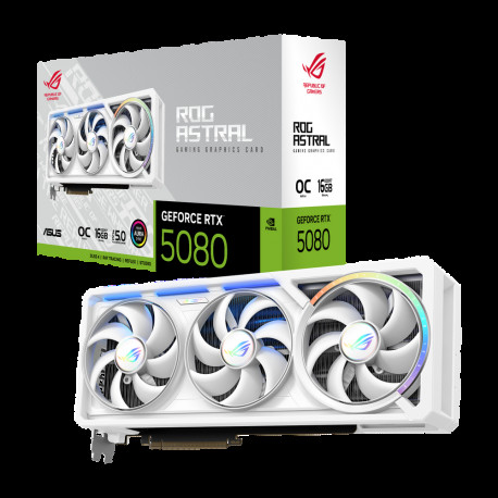 Видеокарта ASUS ROG-ASTRAL-RTX5080-O16G-WHITE