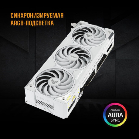 Видеокарта ASUS TUF-RTX5070TI-O16G-WHITE-GAMING-18