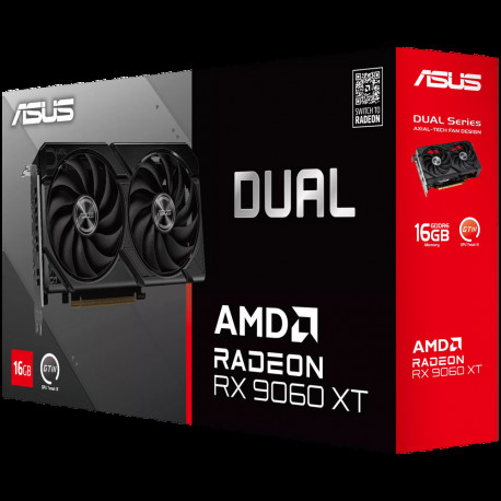 Видеокарта ASUS RX9060XT DUAL 16GB GDDR6 128bit 2xDP HDMI 2FAN RTL (DUAL-RX9060XT-16G)-12
