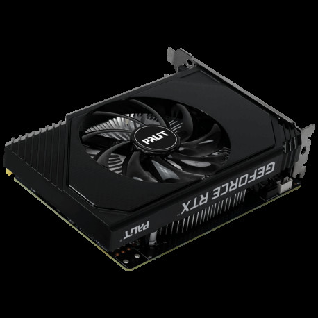 Видеокарта Palit RTX3050 STORMX OC 6GB GDDR6 96bit DVI DP HDMI 1FAN ITX RTL-3