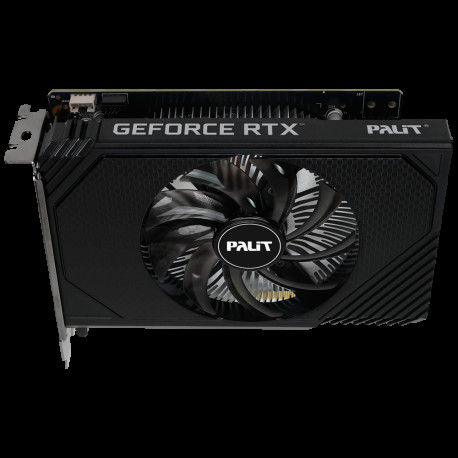 Видеокарта Palit RTX3050 STORMX OC 6GB GDDR6 96bit DVI DP HDMI 1FAN ITX RTL-6