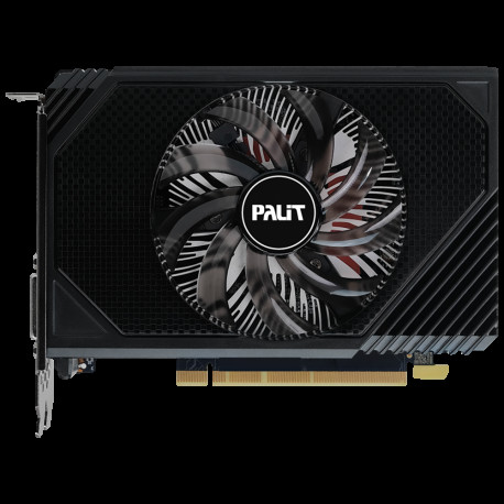 Видеокарта Palit RTX3050 STORMX OC 6GB GDDR6 96bit DVI DP HDMI 1FAN ITX RTL-2