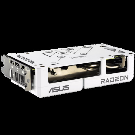 Видеокарта ASUS RX9060XT DUAL WHITE 16GB GDDR6 128bit 2xDP HDMI 2FAN RTL (DUAL-RX9060XT-16G-WHITE)-8