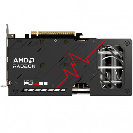 Видеокарта Sapphire RX9060XT PULSE OC 16GB GDDR6 128bit DP 2xHDMI 2FAN RTL-5