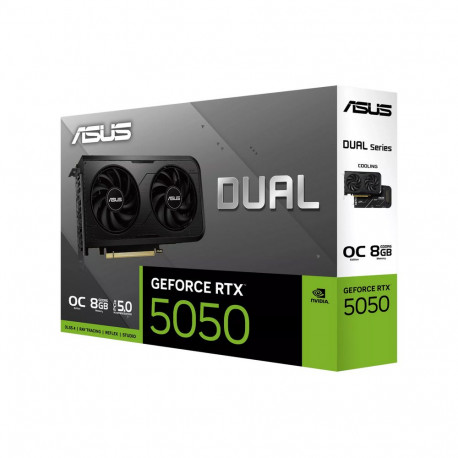 Видеокарта ASUS RTX5050 DUAL OC 8GB GDDR6 128bit 3xDP HDMI 2FAN RTL (DUAL-RTX5050-O8G)-13