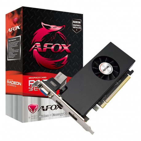 Видеокарта Afox RX550 4GB GDDR5 128bit VGA DP HDMI 1FAN LP RTL-1