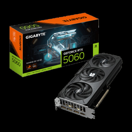 Видеокарта Gigabyte RTX5060 GAMING OC 8GB GDDR7 128bit 3xDP HDMI 3FAN RTL