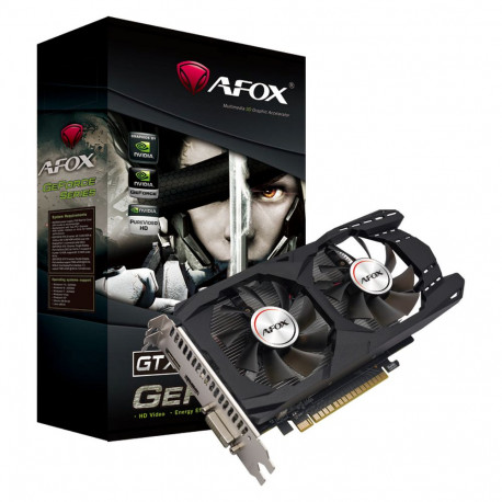 Видеокарта Afox GTX1050Ti 4GB GDDR5 128bit DVI DP HDMI 2FAN RTL-1