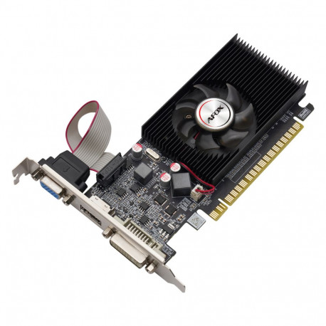 Видеокарта Afox GT610 1GB DDR3 64bit VGA DVI HDMI 1FAN LP RTL-3