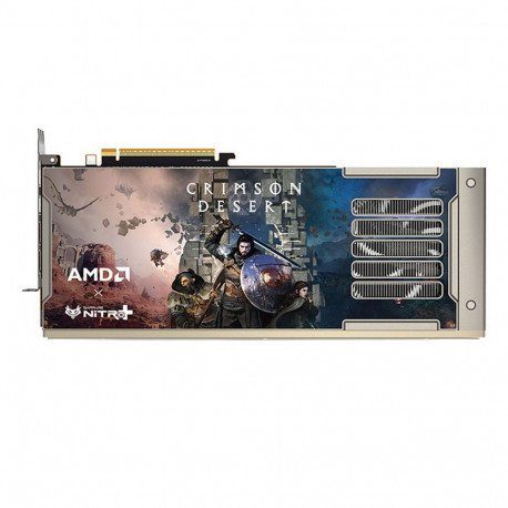Видеокарта Sapphire RX9070XT NITRO+ OC CRIMSON DESERT EDITION 16GB GDDR6 256bit 2xDP 2xHDMI 3FAN RTL-5