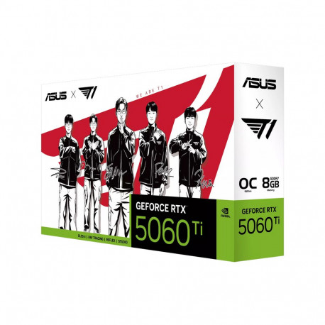 Видеокарта ASUS RTX5060Ti T1 OC 8GB GDDR7 128bit 3xDP HDMI 3FAN RTL (T1-RTX5060TI-O8G-GAMING)-9